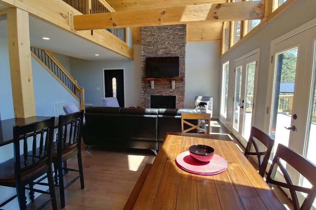 Peace Of Heaven ~ Modern Chic Cabin W/ Majestic Mountain Views Bryson City Esterno foto