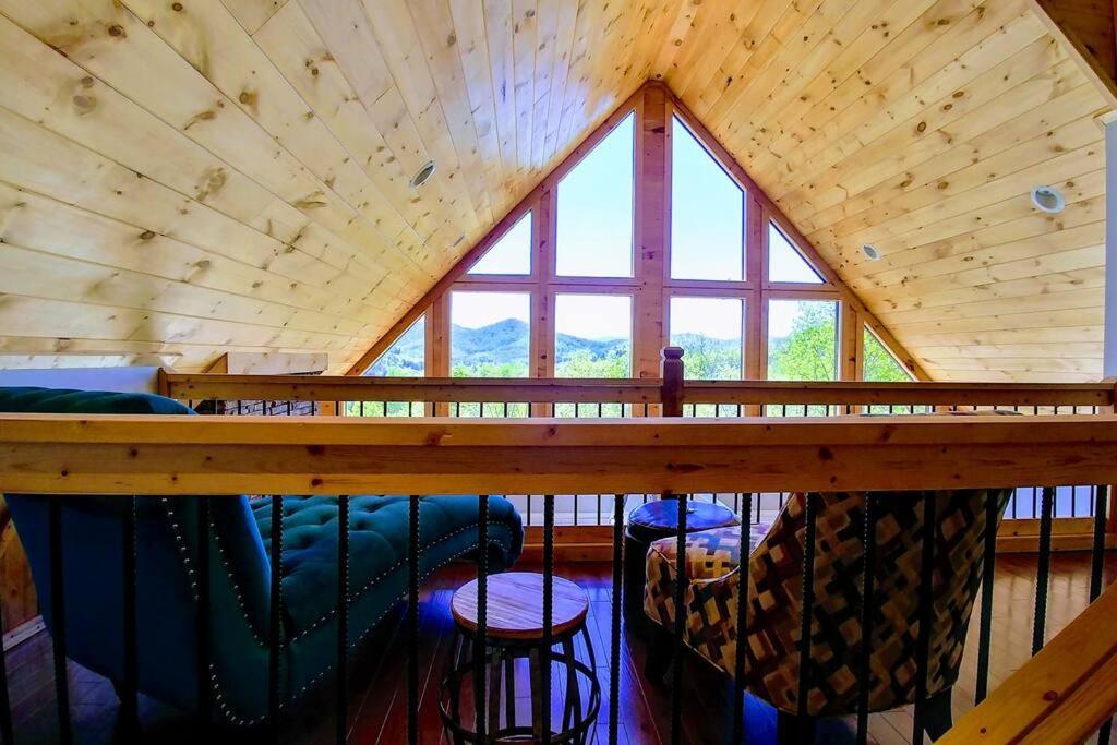 Peace Of Heaven ~ Modern Chic Cabin W/ Majestic Mountain Views Bryson City Esterno foto